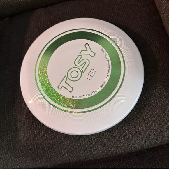 TOSY Green Flying Disc 36 LEDs Frisbee Extremely Bright Flying Disc Smart Modes - Picture 4 of 10